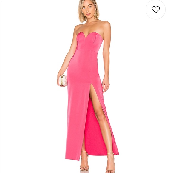 NBD Mandy Gown in Hot Pink - Picture 1 of 4